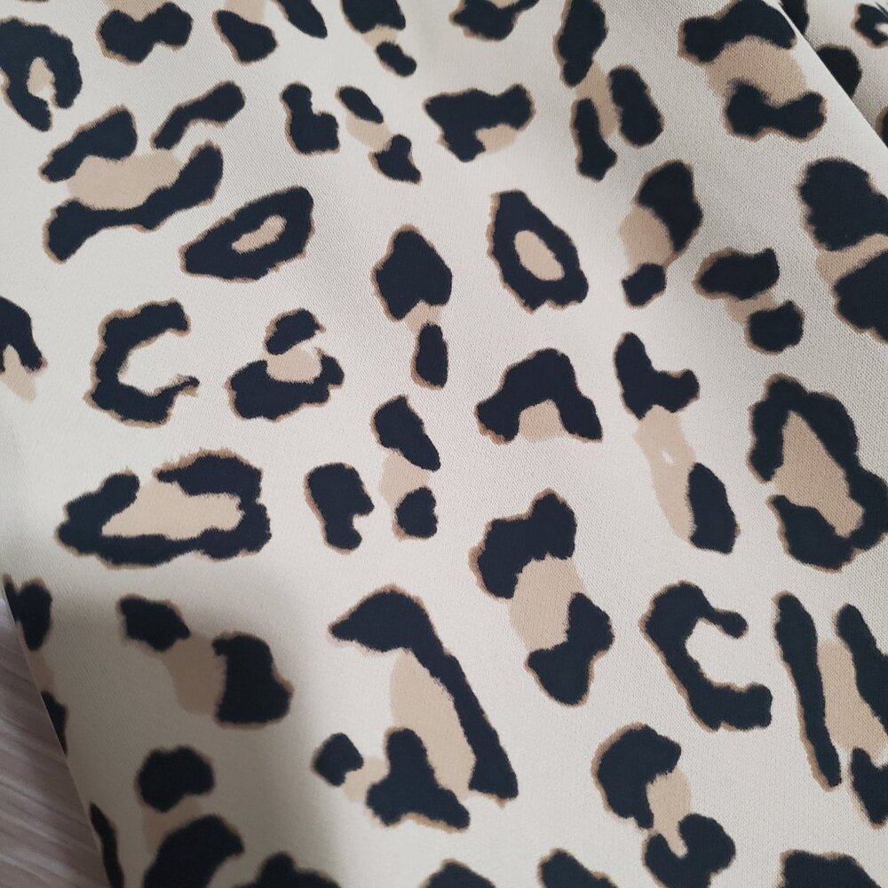 EUC Cinq a Cept Luna Strapless Leopard Dress | 4 - Picture 6 of 6